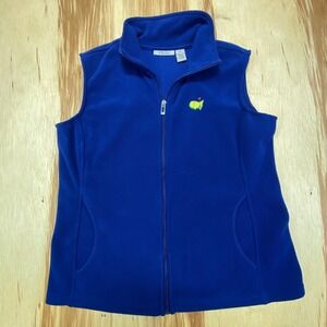 Masters Fleece Blue Vest Women's Small‎ Petite